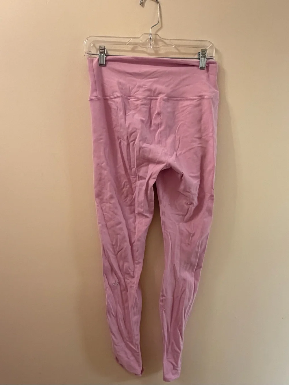 Pink size large alo leggings